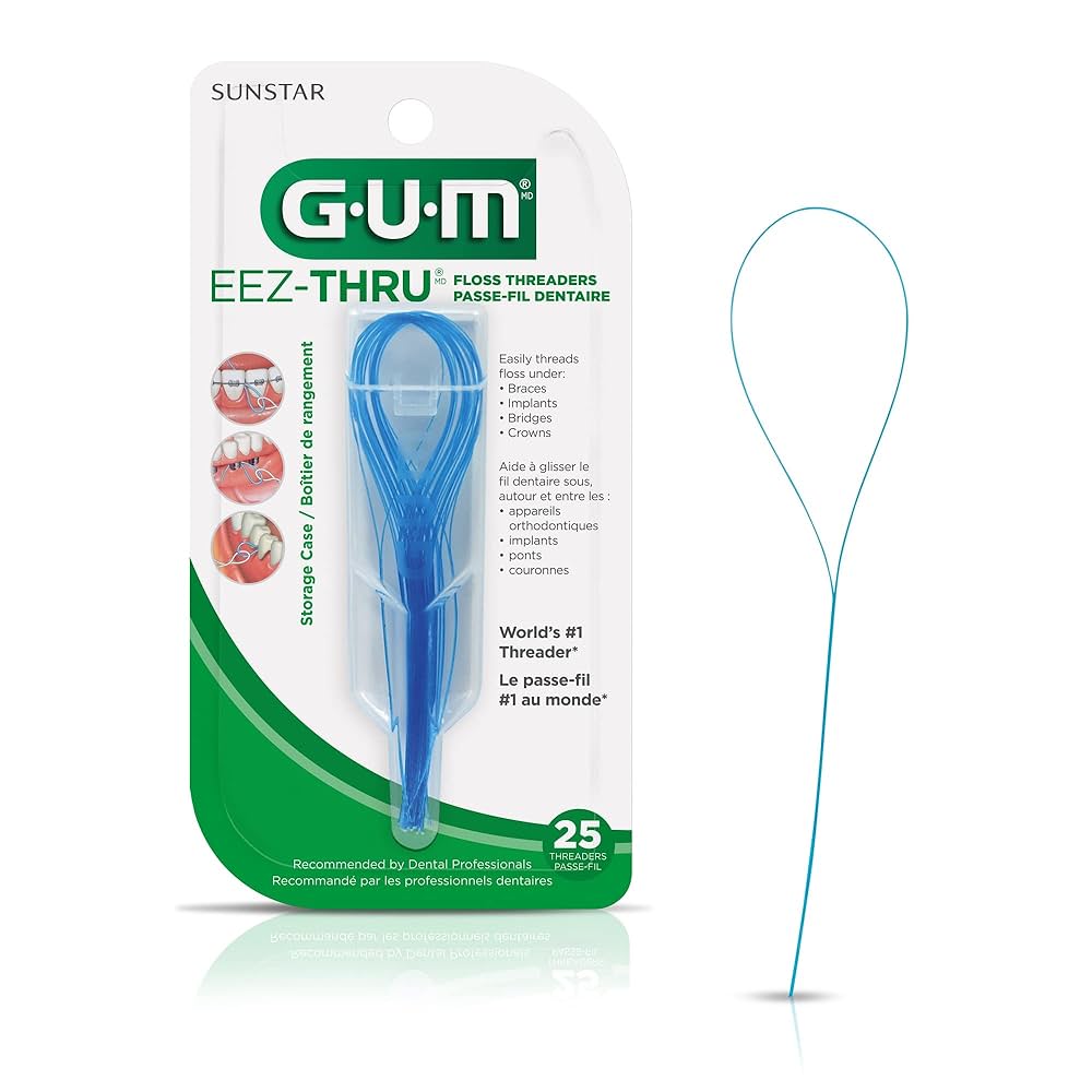 Amazon | Gum サンスター840Ri EEZスルーフロススレッダー 1